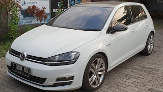 In Depth Tour VW Golf Mk7 2013  Indonesia [upl. by Darton]