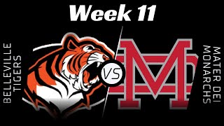 EPSL HS Series Belleville vs Mater Dei  Week 11 [upl. by Trent]