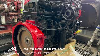 2005 Cummins ISM Diesel Engine For Sale CM875 TEST RUN catrucks [upl. by Akimal462]