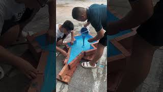 P729Waterproofing Crack repair Roof waterproofing Cement surface brick and tile surface [upl. by Feodor]