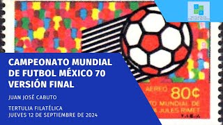 Campeonato Mundial de Futbol México70 [upl. by Eceertal984]