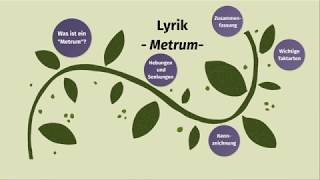 Lyrik 3 Metrum [upl. by Annaeel]