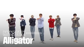 덕질캡쳐용♥CLEAN ver 몬스타엑스  Alligator 주간아ver [upl. by Yortal]