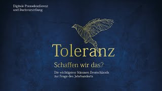 Toleranz – Schaffen wir das Digitale Pressekonferenz und Buchvorstellung [upl. by Acinad]