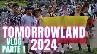 Tomorrowland 2024 W1 VLOG Parte 1 El Festival 1 del Mundo [upl. by Binny]