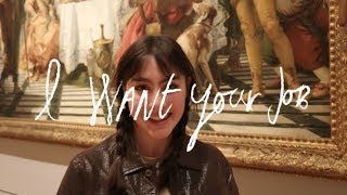 I Want Your Job  ART CURATOR MEDIA and EDUCATOR at the NGV [upl. by Divd]