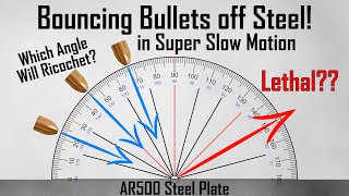 Are Bullet Ricochets Actually Lethal  Ballistic HighSpeed [upl. by Einattirb901]