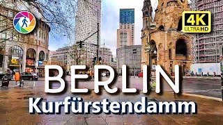 Berlin Kurfürstendamm Discover Berlins Premier Boulevard in 4K [upl. by Nunci]