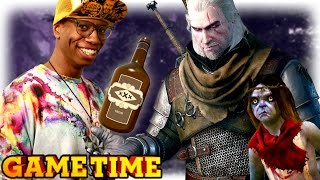 DRUNK MONSTERS IN WITCHER 3 Gametime w Smosh Games [upl. by Gabriele]