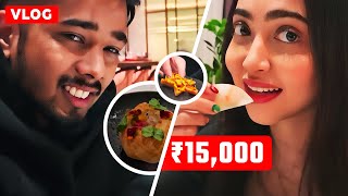 ₹15000 ka DINNER 😱 [upl. by Annawad728]