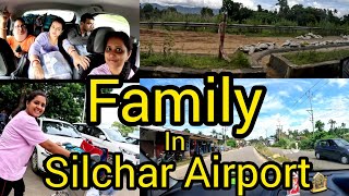 Silchar Airport par Family ko Kia ReceiveLate se PahucheReal Condition of Silchar Airport Road [upl. by Atirahc]