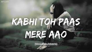 Kabhi To Paas Mere AAO Slowed  Reverb Shrey Singhal  MF Lofi Song [upl. by Kjersti]