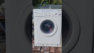 Hoover AL120 washing machine spin action [upl. by Tonl266]