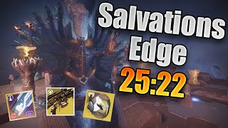 Salvations Edge in 25 Minutes 2522 Speedrun World Record [upl. by Macur]