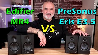 PreSonus Eris E35 vs Edifier MR4  What is the best studio monitor between the two [upl. by Burrow]