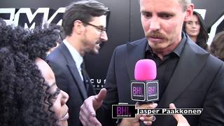 Jasper Paakkonen Chats about Finland acting and working with Spike BlacKkKlansman [upl. by Annaet]