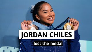 Jordan Chiles lost the medal  paris Olympic  sport one [upl. by Cheke472]