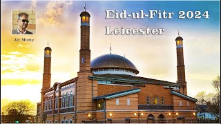 EidulFitr 2024 Eid Celebrations Leicester Masjid Umar Evington Road Eid Festival Victoria Park [upl. by Enaira568]