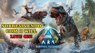 ARK suvirval ascended server oficial apenas Jogando [upl. by Ehcnalb]