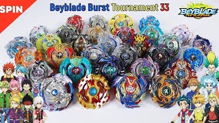 Beyblade Burst Sparking Tournament 33 a combined copy 베이블레이드 버스트 토너먼트 33회 32강결승합본ベイブレードバーストトーナメント33 [upl. by Vanya]