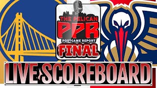 Pelicans vs Warriors LIVE Scoreboard [upl. by Dyolf285]