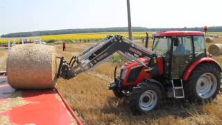 Zetor Proxima 100 with Trac Lift front loader [upl. by Okoyik]