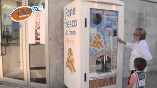 Distributore automatico di pane fresco Forno Bianco by Atlantic Vending Machines [upl. by Seaddon]