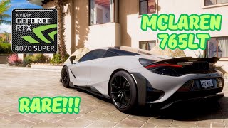 MCLAREN 765LT FH5 CANYON RUN RTX 4070 SUPER [upl. by Maynard510]