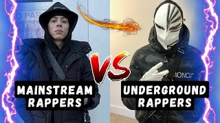 UK DRILL MAINSTREAM RAPPERS VS UNDERGROUND RAPPERS [upl. by Tanah]