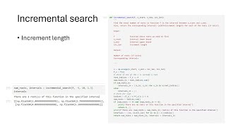 Find Roots Easily with Incremental Search StepbyStep Guide [upl. by Asselem]