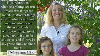 How to sing Philippians 48 KJV  Whatsoever things are true  Musical Memory Verse [upl. by Yseult]