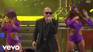 Pitbull  International Love Live On Letterman [upl. by Elleinad370]