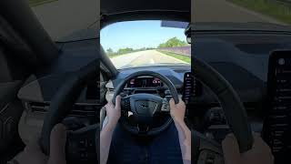 First Hard Acceleration on German Autobahn  Ford Mustang Mach E GT  487PS [upl. by Yllitnahc]