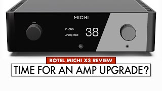 Battle of the Amps Michi Review Michi X3 Rotel Diamond  1592MKII [upl. by Eiralih]