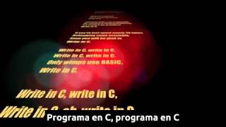 Write in C spanish subs  subtitulado en español [upl. by Aicelef]