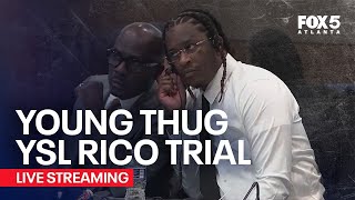 WATCH LIVE Young ThugYSL trial continues in Fulton County  FOX 5 News [upl. by Kelila430]