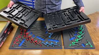 Foam Organizers for Icon Screwdrivers and Hex Keys [upl. by Nylodnew13]