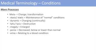 Medical Terminology  The Basics  Lesson 2 [upl. by Iras]