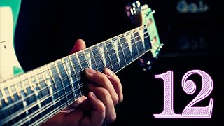 The 12 Greatest 12String Guitar Riffs [upl. by Itsud]