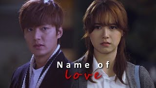 Lee Min Ho and Goo Hye Sun ll In the Name of Love 2018 [upl. by Eenaej]