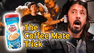 Dave Grohl amp The Coffee Mate® Trick [upl. by Aened]