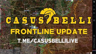 Casus Belli FRONTLINE UPDATE 24  Aktuálne na fronte UKRAJINA 21102024 [upl. by Aissatsan170]