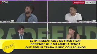 El impresentable e Fran Fijap defiende que su abuela tenga que seguir trabajando con 90 años [upl. by Felisha]