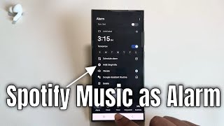 How to set Spotify music as an alarm Android or iiPhone [upl. by Nnylylloh590]