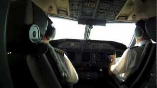 Bombardier Q400 Eurolot  cockpit [upl. by Ardehs648]