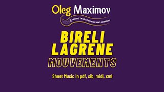 Bireli Lagrene  Mouvements transcription [upl. by Aleet835]