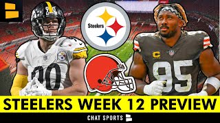 Steelers vs Browns Week 12 Preview Keys To Victory amp Score Prediction  Thursday Night Trap Game [upl. by Gem]