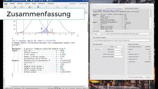 GPower  Wie berechnet man den optimalen Stichprobenumfang mit GPower [upl. by Halik671]