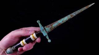 Beautiful Royal Dagger 19th Century  Restoration ASMR [upl. by Thatch472]