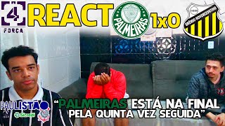 REACT PALMEIRAS 1X0 NOVORIZONTINO  SEMIFINAL  PAULISTÃO 2024 [upl. by Aisat802]